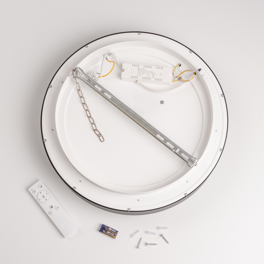 Brilagi - Стельовий LED світильник з регулюванням яскравості FALCON LED/40W/230V 3000-6500K чорний + дистанційне керування