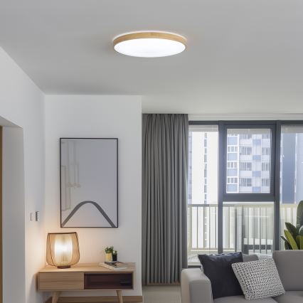 Brilagi - Стельовий LED світильник з регулюванням яскравості PINE LED/60W/230V 3000-6500K + дистанційне керування