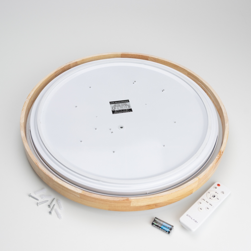 Brilagi - Стельовий LED світильник з регулюванням яскравості PINE LED/60W/230V 3000-6500K + дистанційне керування