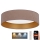 Brilagi - Стельовий LED світильник з регулюванням яскравості VELVET SMART LED/24W/230V ⌀ 45 см 2700-6500K Wi-Fi Tuya бежевий/золотий + дистанційне керування