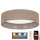 Brilagi - Стельовий LED світильник з регулюванням яскравості VELVET SMART LED/24W/230V ⌀ 45 см 2700-6500K Wi-Fi Tuya коричневий + дистанційне керування
