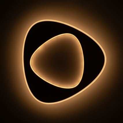 Brilagi - LED стельовий світильник FLARE LED/70W/230V 55x55 cm 3000/4000/6000K з регулюванням яскравості + пульт дистанційного керування