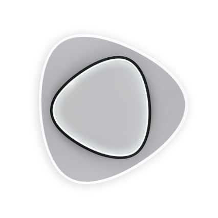 Brilagi - LED стельовий світильник FLARE LED/70W/230V 55x55 cm 3000/4000/6000K з регулюванням яскравості + пульт дистанційного керування