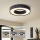 Brilagi - стельовий LED‑світильник з регулюванням яскравості LUMIX LED/48W/230V 3000-6000K, чорний, діаметр 50 cm + пульт дистанційного керування