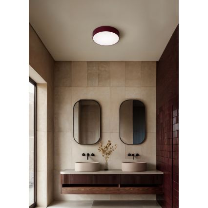 Brilagi - Стельовий світильник CLARE 2xE27/24W/230V діам. 30 см, бордовий