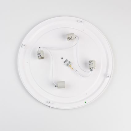 Brilagi - Стельовий світильник для ванної POOL 4xE27/15W/230V, діаметр 50 см, IP54, бежевий