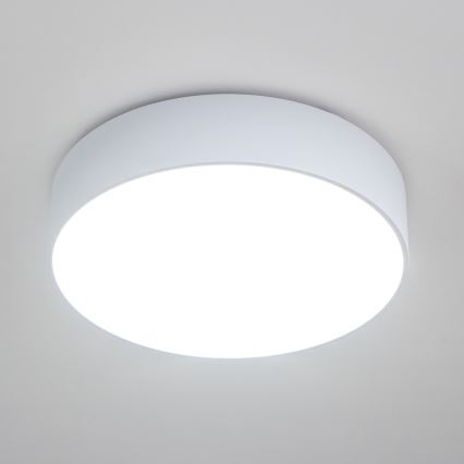 Brilagi - Стельовий світильник для ванної POOL 4xE27/15W/230V, діаметр 50 см, IP54, білий