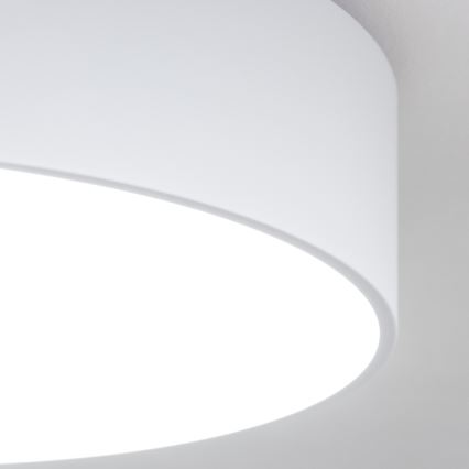 Brilagi - Стельовий світильник для ванної POOL 4xE27/15W/230V, діаметр 50 см, IP54, білий