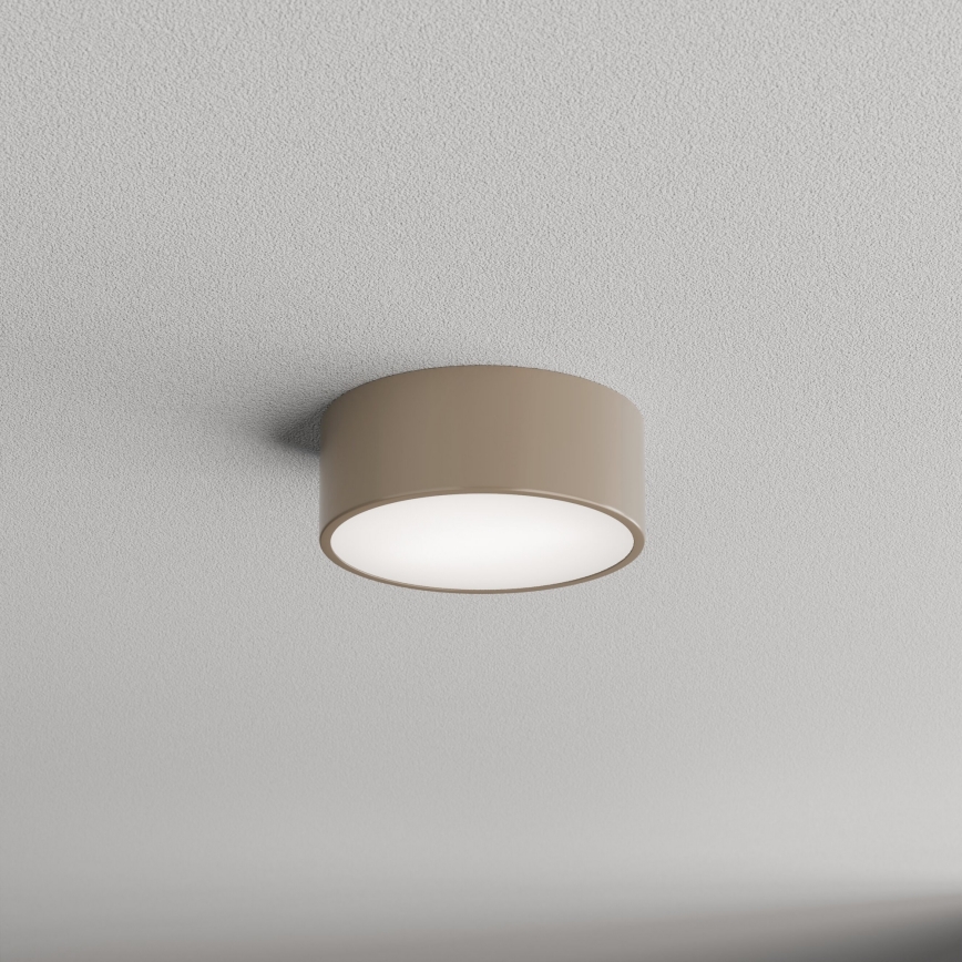 Brilagi - Стельовий світильник для ванної кімнати CLARE 1xE27/24W/230V діаметр 20 см IP54 бежевий