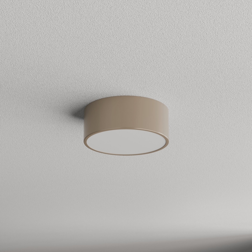 Brilagi - Стельовий світильник для ванної кімнати CLARE 1xE27/24W/230V діаметр 20 см IP54 бежевий