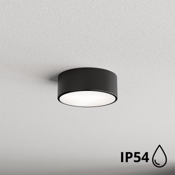Brilagi - Стельовий світильник для ванної кімнати CLARE 1xE27/24W/230V діаметр 20 см IP54 чорний
