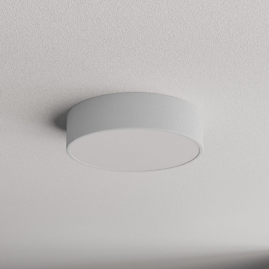 Brilagi - Стельовий світильник для ванної кімнати CLARE 2xE27/24W/230V діаметр 30 см IP54 сірий