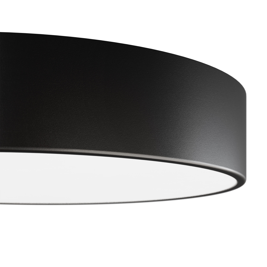 Brilagi - Стельовий світильник для ванної кімнати CLARE 4xE27/24W/230V діам. 50 см IP54 чорний