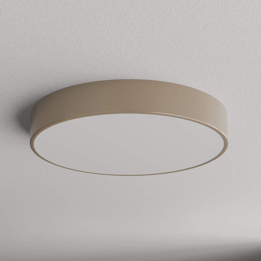 Brilagi - Стельовий світильник для ванної кімнати CLARE 4xE27/24W/230V діаметр 50 см IP54 бежевий