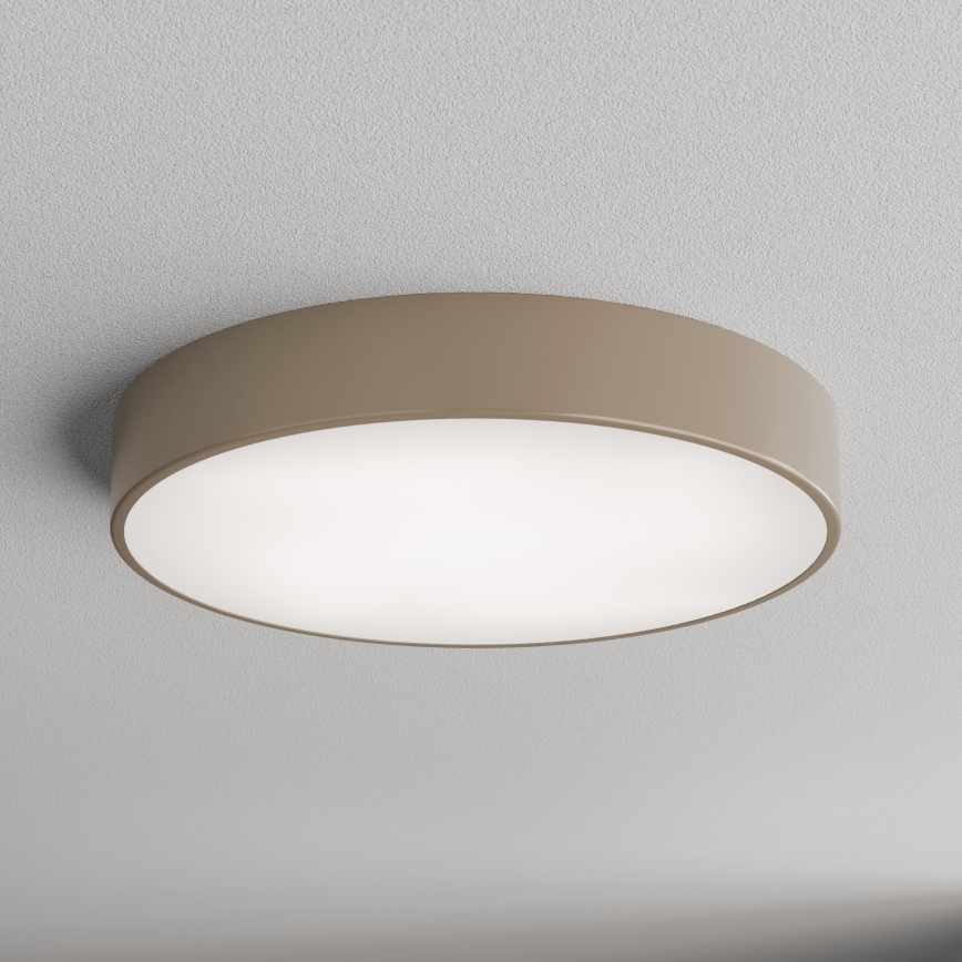 Brilagi - Стельовий світильник для ванної кімнати CLARE 4xE27/24W/230V діаметр 50 см IP54 бежевий