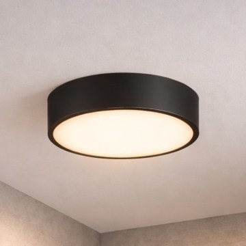 Brilagi - Стельовий світильник для ванної кімнати POOL 3xE27/15W/230V діаметр 40 см IP54 чорний
