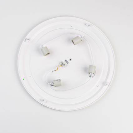 Brilagi - Стельовий світильник для ванної кімнати POOL 4xE27/15W/230V діаметр 50 см IP54 чорний