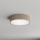 Brilagi - Стельовий світильник для ванної кімнати з датчиком CLARE 2xE27/48W/230V діаметр 30 см IP54 бежевий