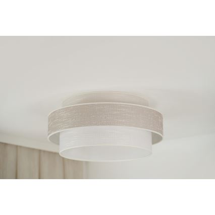 Brilagi - Стельовий світильник DOVER SPACE LED/12W/230V діаметр 50 см 3000K/4000K/6400K сірий/кремовий