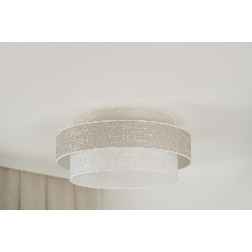 Brilagi - Стельовий світильник DOVER SPACE LED/12W/230V діаметр 50 см 3000K/4000K/6400K сірий/кремовий