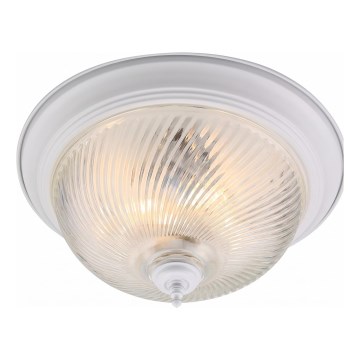 Brilagi - Стельовий світильник FRESCO 2xE27/40W/230V, діаметр 28 см, білий