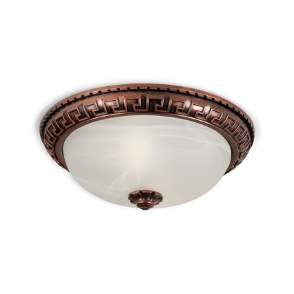 BRILAGI - Стельовий світильник FRESCO 2xE27/40W/230V діаметр 30 см кольору міді