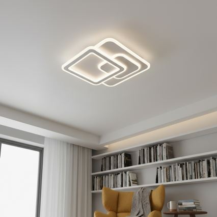 Brilagi - LED стельовий світильник з регульованою яскравістю MODERN LED/80W/230V 3000-6000K 52,5x52,5 cm + пульт дистанційного керування