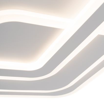 Brilagi - LED стельовий світильник з регульованою яскравістю MODERN LED/80W/230V 3000-6000K 52,5x52,5 cm + пульт дистанційного керування