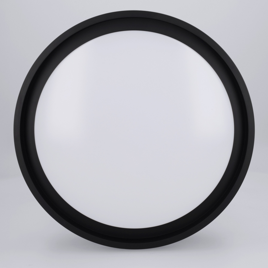 Брілагі - стельовий світильник НАОМІ ЛЕД/24 Вт/230 В, діаметр 28,5 см, чорний