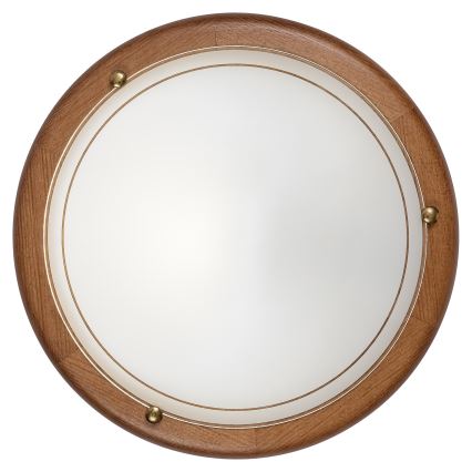 Brilagi - стельовий світильник ORBIS 1xE27/60W/230V діаметром 30 см сосна