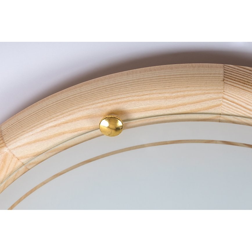 Brilagi - Стельовий світильник ORBIS 2xE27/60W/230V діам. 38 см, сосна