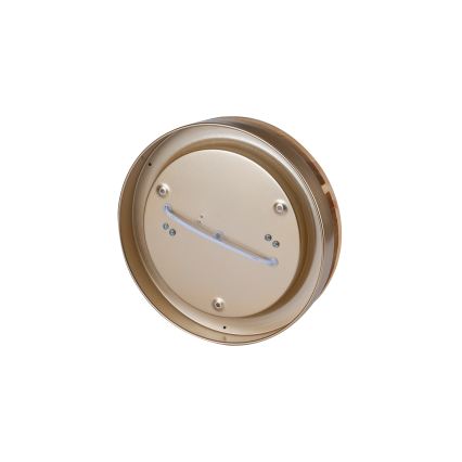 Brilagi - Стельовий світильник ORINO 2xE27/40W/230V діаметр 27 см золотистий/дуб