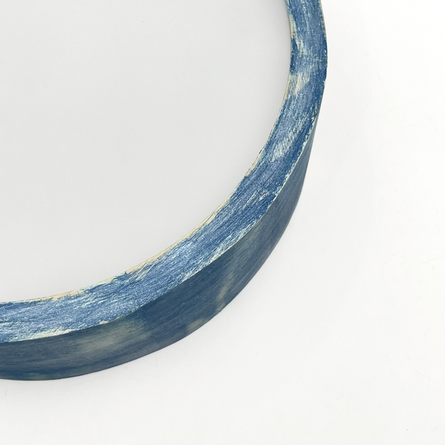 Brilagi - Стельовий світильник PINO 1xE27/15W/230V сосна/синій діам. 27,5 см