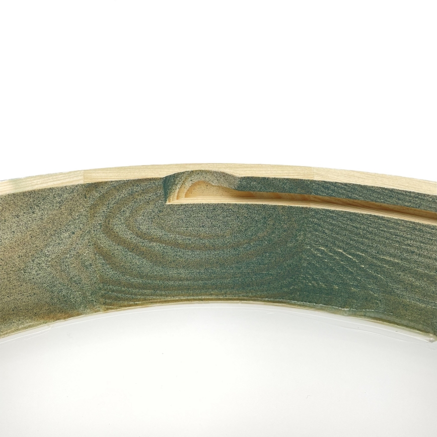 Brilagi - стельовий світильник PINO 2xE27/15Вт/230В сосна/зелений діаметр 37,5 см