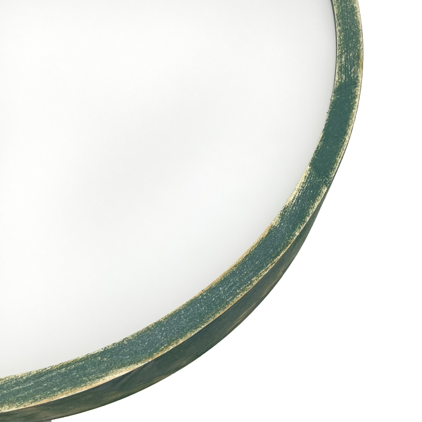 Brilagi - стельовий світильник PINO 2xE27/15Вт/230В сосна/зелений діаметр 37,5 см