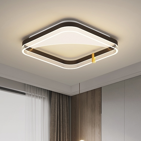 Brilagi - Стельовий світильник SIRELI LED/56W/230V 3000-6000K 40x40 см з можливістю затемнення + пульт дистанційного керування
