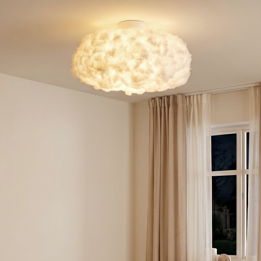Brilagi - Стельовий світильник SOLEAIR 1xE27/40W/230V діаметр 45 cm білий