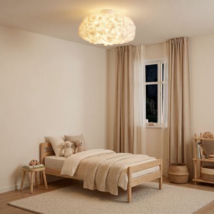 Brilagi - Стельовий світильник SOLEAIR 1xE27/40W/230V діаметр 45 cm білий