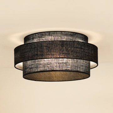 Brilagi - Стельовий світильник SPACE YUTE LED/12W/230V діаметр 50 см 3000K/4000K/6400K чорний
