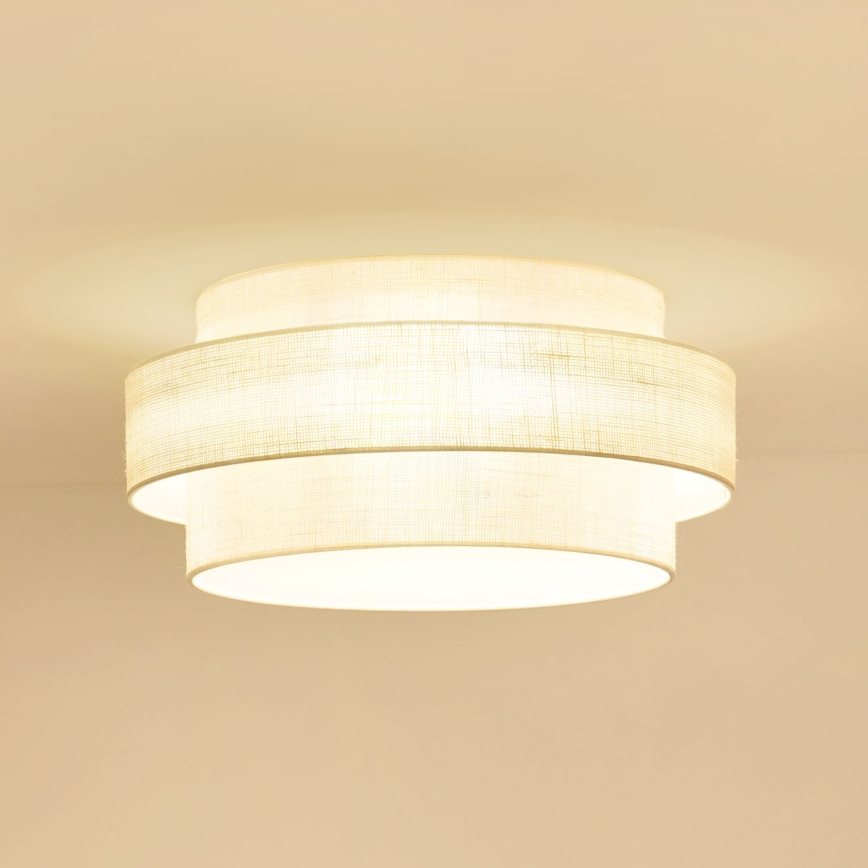 Brilagi - Стельовий світильник SPACE YUTE LED/12W/230V діаметр 50 см 3000K/4000K/6400K кремовий