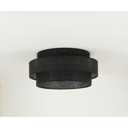 Brilagi - Стельовий світильник SPACE YUTE LED/12W/230V діаметр 50 см 3000K/4000K/6400K чорний