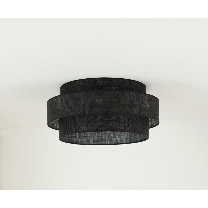Brilagi - Стельовий світильник SPACE YUTE LED/12W/230V діаметр 50 см 3000K/4000K/6400K чорний