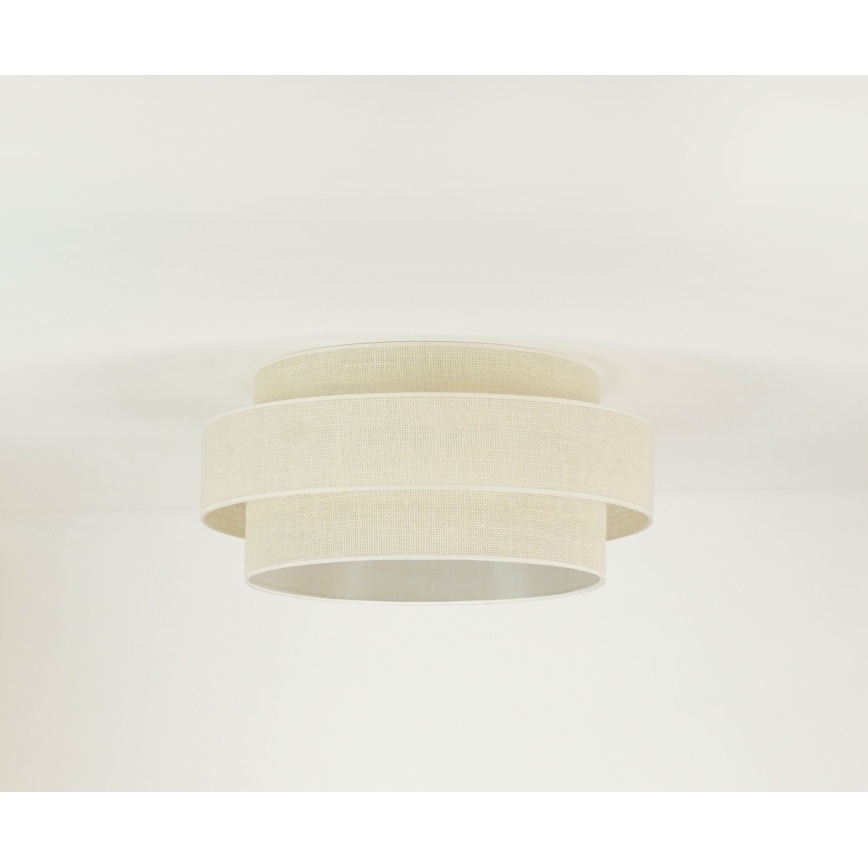 Brilagi - Стельовий світильник SPACE YUTE LED/12W/230V діаметр 50 см 3000K/4000K/6400K кремовий