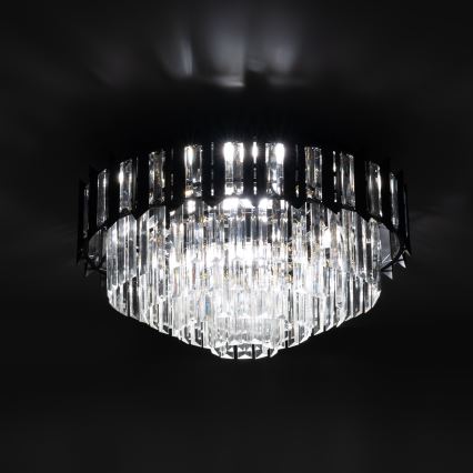 BRILAGI - Стельовий світильник SPECTRA 5xE14/40 Вт/230 В, діаметр 48 см, чорний