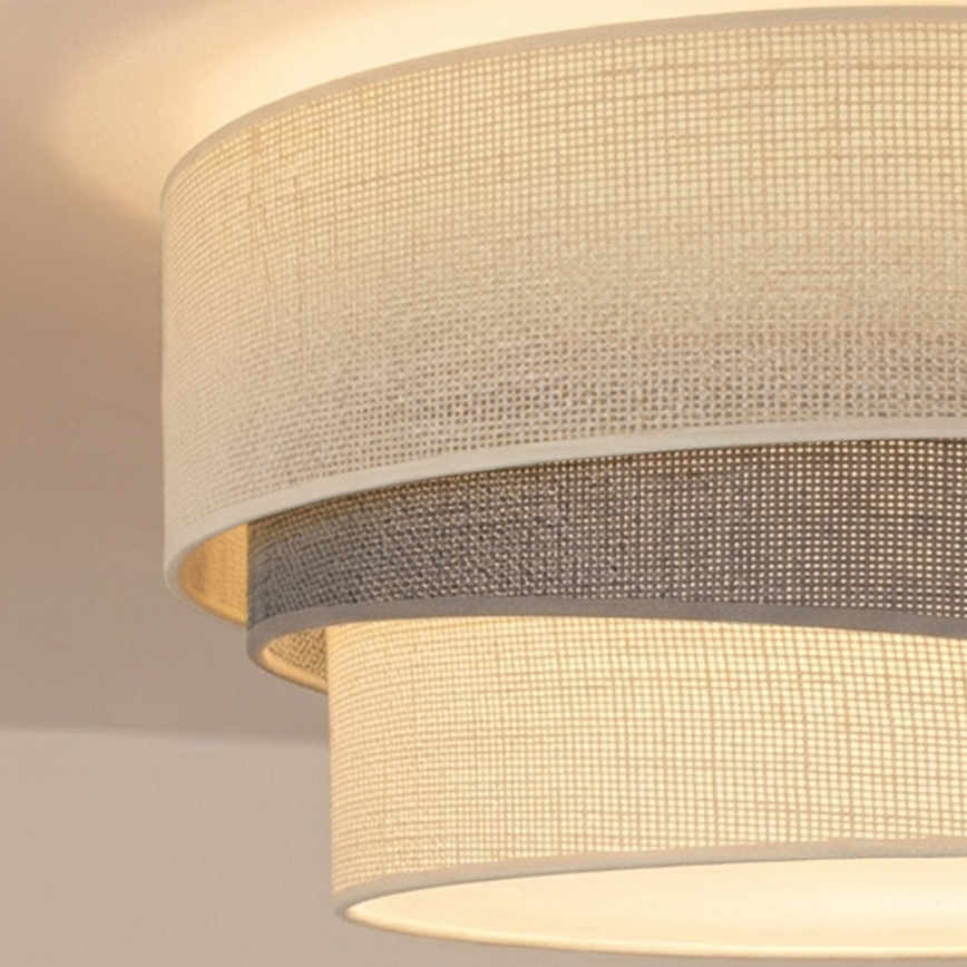 Brilagi - Стельовий світильник TRIO 1xE27/60W/230V, діаметр 40 см, кремовий/сірий