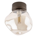 Brilagi - Стельовий світильник VULCANO 1xG9/8W/230V коричневий/димчасто-бежевий