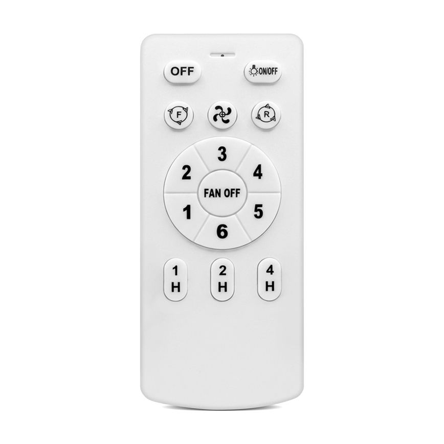 Brilagi - стельовий вентилятор 4xE27/40W/230V, діаметр 50 см, бамбук, зі пультом дистанційного керування