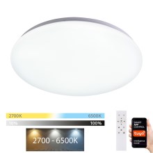 Brilagi - Стельовий LED світильник з регулюванням яскравості SMART LED/24W/230V 2700-6500K Wi-Fi Tuya + дистанційне керування
