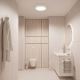 Brilagi - Стельовий світильник для ванної кімнати CLARE 2xE27/24W/230V діаметр 30 см білий IP54