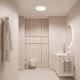 Brilagi - Стельовий світильник для ванної кімнати CLARE 3xE27/24W/230V діаметр 40 см білий IP54